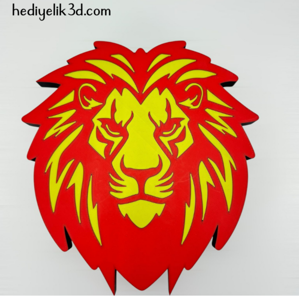 Aslan Kafa RGB Gece Lambası