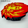 Aslan Kafa RGB Gece Lambası