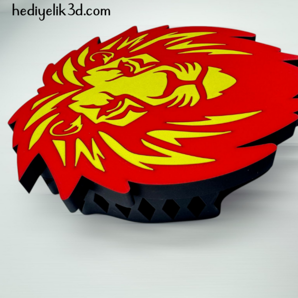 Aslan Kafa RGB Gece Lambası