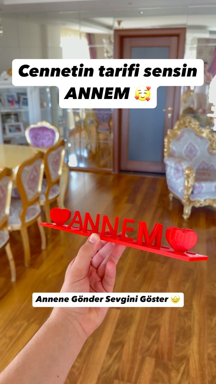 Instagram post from hediyelik3d.esya. This post is in position 3.